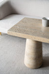 LOGAN CEMENT SQUARE SIDE TABLE SIDE TABLE Philbee Interiors 