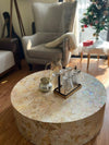 SNOWDEN MOTHER OF PEARL HAND MADE COFFEE TABLE Coffee Tables Philbee Interiors 