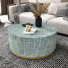 AQUARIUS MOTHER OF PEARL HAND MADE COFFEE TABLE Coffee table Philbee Interiors 