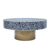 BLUESY MOTHER OF PEARL HAND MADE COFFEE TABLE Coffee Tables Philbee Interiors 