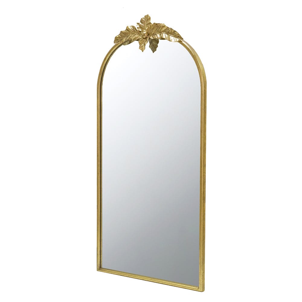 MARION TALL GOLD WALL MIRROR