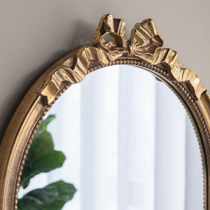 ZURICH ARCHED GOLD BOW MIRROR MIRROR Philbee Interiors 
