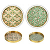 SET/2 ROUND DECORATIVE TRAYS Decorative Trays Philbee Interiors 