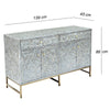 MOTHER OF PEARL HAND MADE SWISH SIDEBOARD Furniture Philbee Interiors 