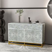 MOTHER OF PEARL HAND MADE SWISH SIDEBOARD Furniture Philbee Interiors 