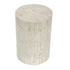ALPINE MOTHER OF PEARL HAND MADE STOOL/SIDE TABLE Furniture Philbee Interiors 