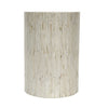 ALPINE MOTHER OF PEARL HAND MADE STOOL/SIDE TABLE Furniture Philbee Interiors 