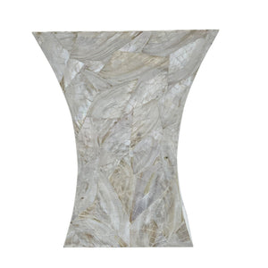 GLEESON MOTHER OF PEARL HAND MADE SIDE TABLE SIDE TABLE Philbee Interiors 