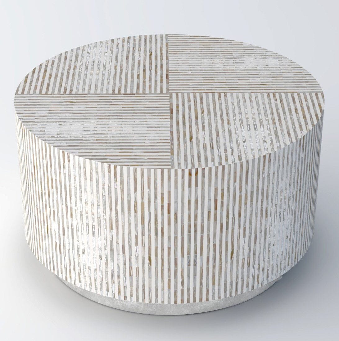 PURIST MOTHER OF PEARL HAND MADE COFFEE TABLE Coffee Tables Philbee Interiors 