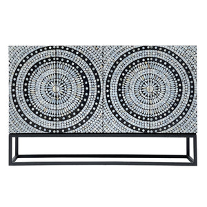MOTHER OF PEARL COPENHAGEN HAND MADE SIDEBOARD Cabinets & Storage Philbee Interiors 