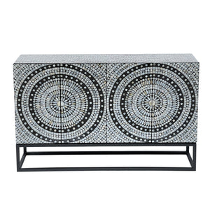 MOTHER OF PEARL COPENHAGEN HAND MADE SIDEBOARD Cabinets & Storage Philbee Interiors 