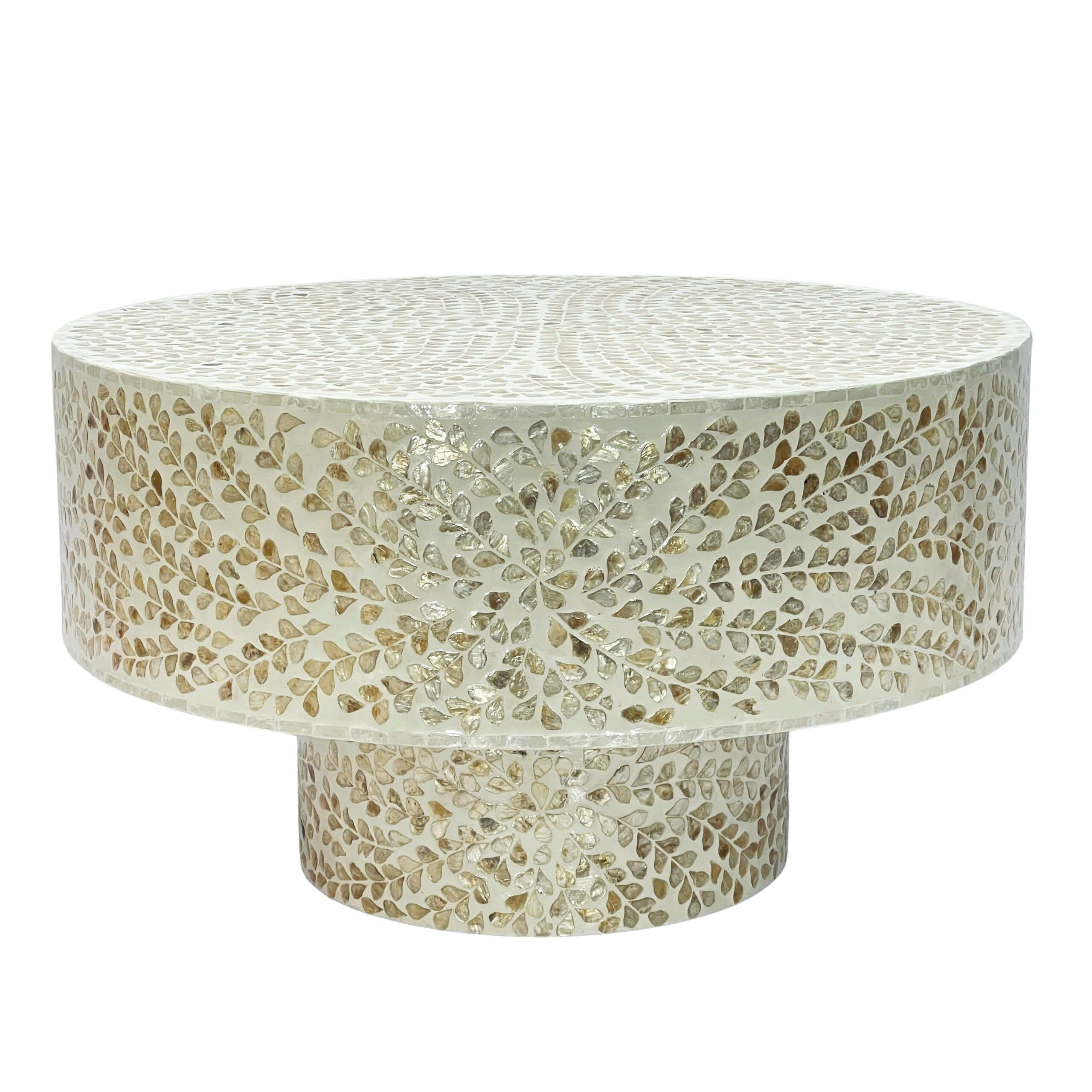 OSAKA MOTHER OF PEARL HAND MADE COFFEE TABLE Coffee Tables Philbee Interiors 