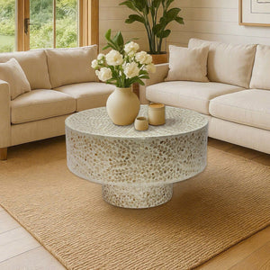 OSAKA MOTHER OF PEARL HAND MADE COFFEE TABLE Coffee Tables Philbee Interiors 