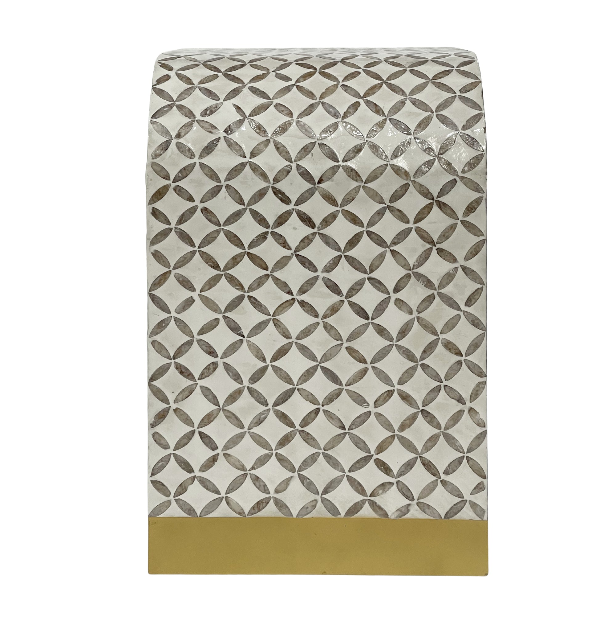 LUNA MOTHER OF PEARL HAND INLAY BEDSIDE