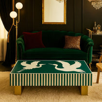 Mother of Pearl hand Inlay Coffee Table – Luxe Artisan Design Coffee table Philbee Interiors 