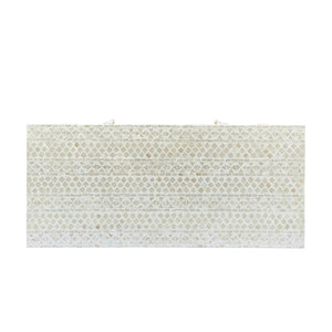 MOTHER OF PEARL HAND MADE MONOCHROME CHEST OF DRAWS Cabinets & Storage Philbee Interiors 