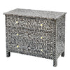 MOTHER OF PEARL MONOCHROME CHEST OF DRAWS Coffee table Philbee Interiors 