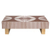 MOTHER OF PEARL HAND INLAY AURORA PEARL-LUXE ARTISAN COFFEE TABLE Coffee table Philbee Interiors 