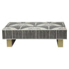 MOTHER OF PEARL HAND INLAY FAN COFFEE TABLE Coffee table Philbee Interiors 