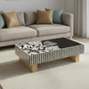MOTHER OF PEARL HAND INLAY ATELIER PEARL VORTEX COFFEE TABLE Coffee Tables Philbee Interiors 
