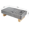 MOTHER OF PEARL HAND INLAY VORTEX NOIR COFFEE TABLE Coffee Tables Philbee Interiors 