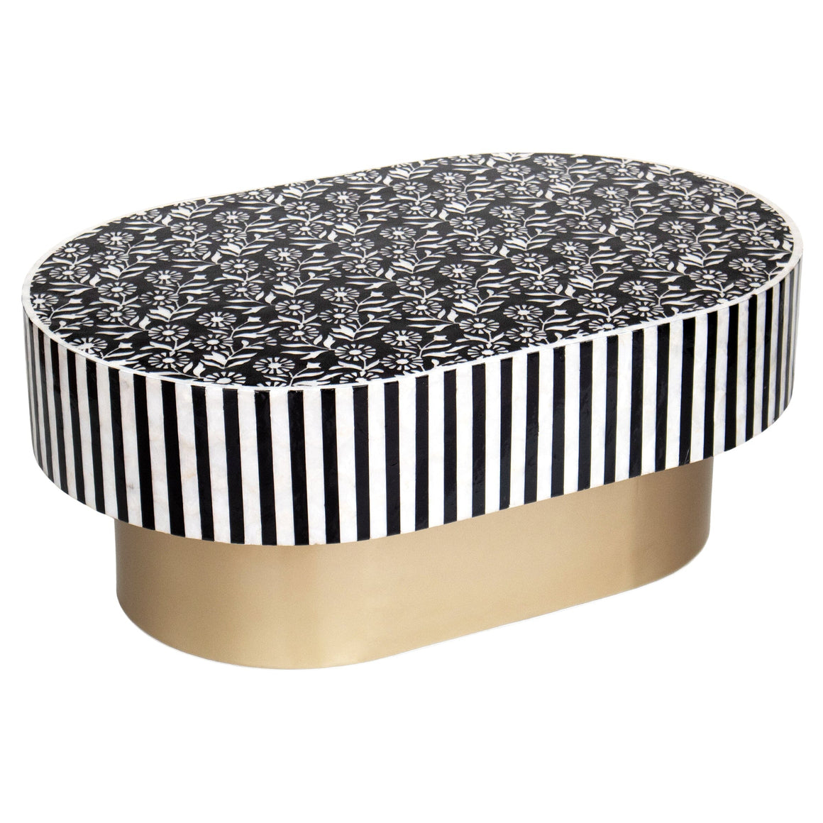 MOTHER OF PEARL HAND INLAY FLORENCE HALO COFFEE TABLE Coffee Tables Philbee Interiors 