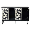 MOTHER OF PEARL HAND INLAY RUDY SIDEBOARD Cabinets & Storage Philbee Interiors 