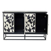 MOTHER OF PEARL HAND INLAY RUDY SIDEBOARD Cabinets & Storage Philbee Interiors 