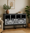 MOTHER OF PEARL HAND INLAY TULIP SIDEBOARD Cabinets & Storage Philbee Interiors 