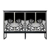 MOTHER OF PEARL HAND INLAY TULIP SIDEBOARD Cabinets & Storage Philbee Interiors 