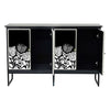 MOTHER OF PEARL HAND INLAY TULIP SIDEBOARD Cabinets & Storage Philbee Interiors 