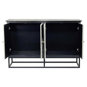 MOTHER OF PEARL HAND INLAY TULIP SIDEBOARD Cabinets & Storage Philbee Interiors 