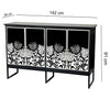 MOTHER OF PEARL HAND INLAY TULIP SIDEBOARD Cabinets & Storage Philbee Interiors 