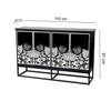 MOTHER OF PEARL HAND INLAY TULIP SIDEBOARD Cabinets & Storage Philbee Interiors 