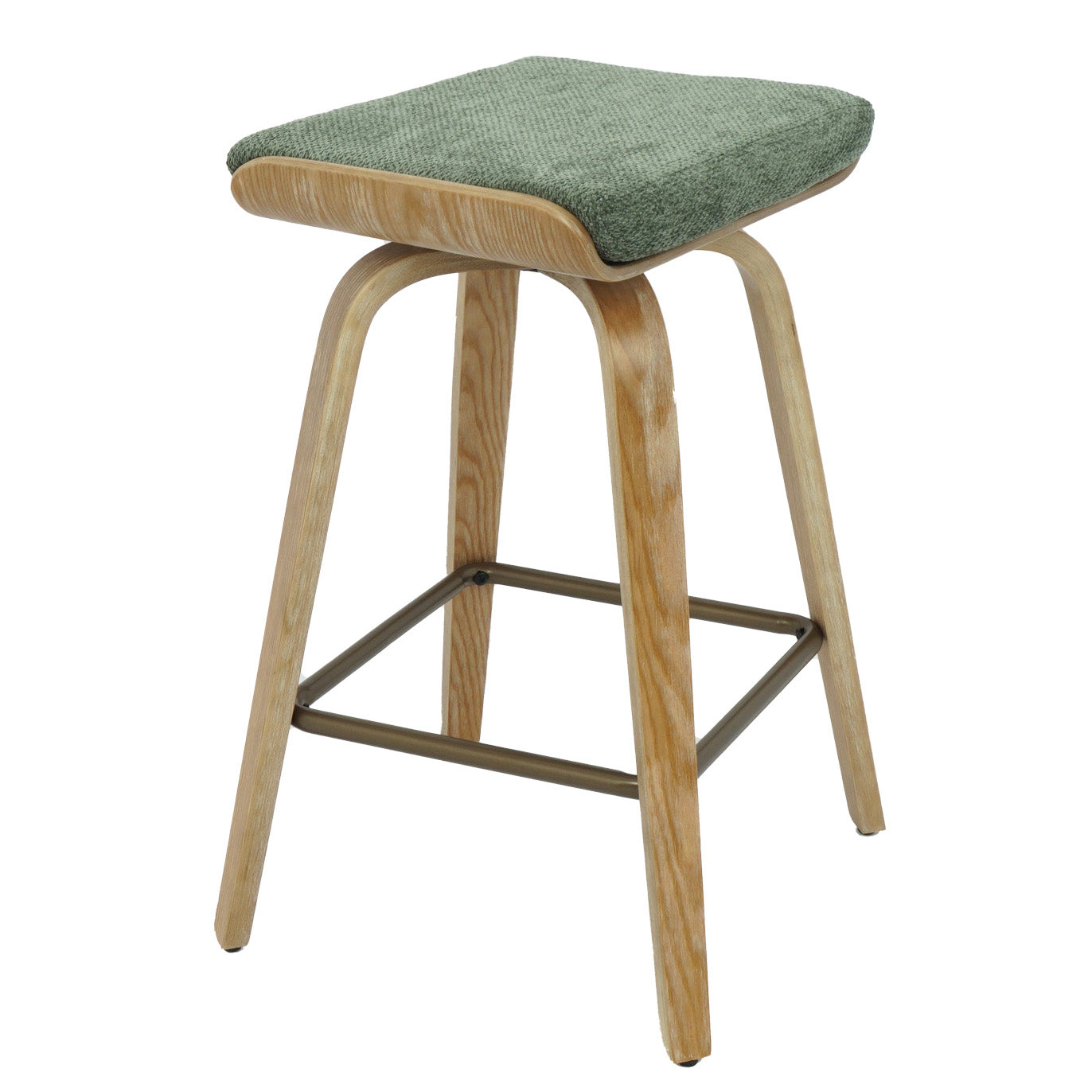 FOREST WEAVE UPHOLSTERED COUNTER STOOL
