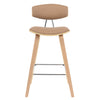 RETRO KITCHEN BENCH HEIGHT CHAIR KHAKI Furniture Philbee Interiors 