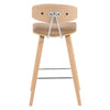 RETRO KITCHEN BENCH HEIGHT CHAIR KHAKI Furniture Philbee Interiors 