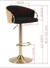 WINFREY GAS LIFT BAR STOOL Table & Bar Stools Philbee Interiors 