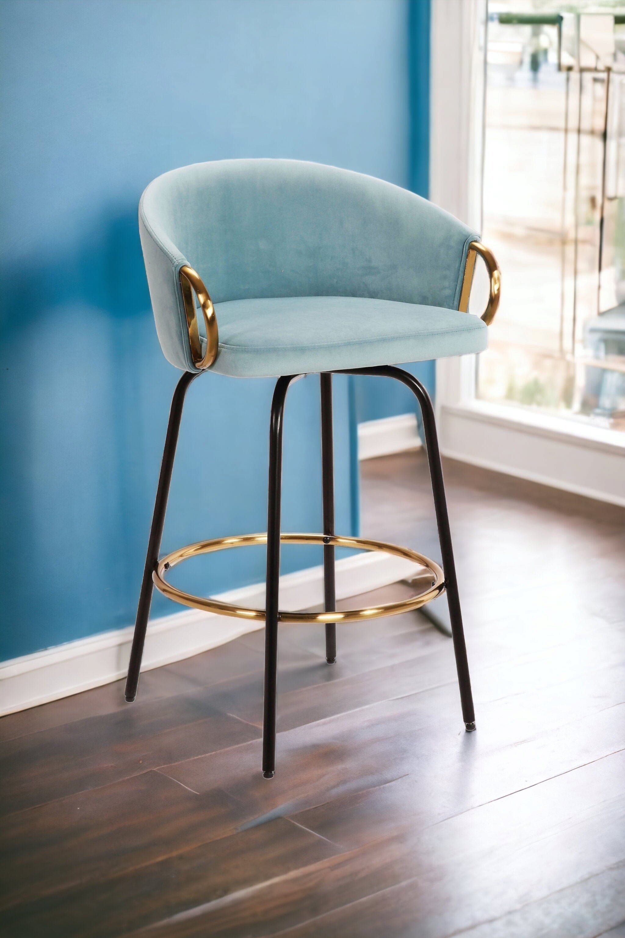 Gold breakfast sales bar stools