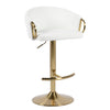 WINFREY GAS LIFT BAR STOOL WHITE Furniture Philbee Interiors 