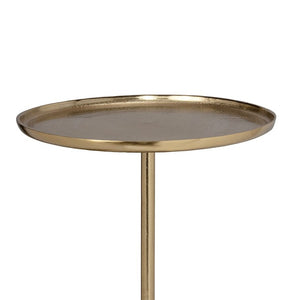 INDUSTRIAL IRON LOFT ACCENT TABLE SIDE TABLE Philbee Interiors 