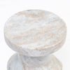 MIST SOLID MARBLE SIDE TABLE SIDE TABLE Philbee Interiors 