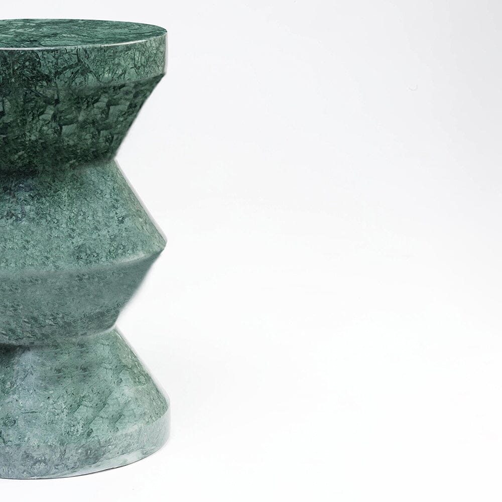 SOLSTICE SOLID MARBLE ACCENT TABLE SIDE TABLE Philbee Interiors 