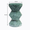 SOLSTICE SOLID MARBLE ACCENT TABLE SIDE TABLE Philbee Interiors 