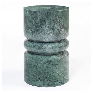 LUNA SOLID MARBLE SIDE TABLE SIDE TABLE Philbee Interiors 