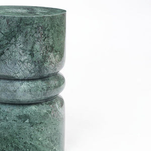 LUNA SOLID MARBLE SIDE TABLE SIDE TABLE Philbee Interiors 