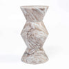 BUTTER SCOTCH SOLID MARBLE SIDE TABLE SIDE TABLE Philbee Interiors 
