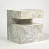 TRANQUIL SOLID MARBLE SIDE TABLE SIDE TABLE Philbee Interiors 