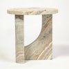MONOLITH SOLID MARBLE SIDE TABLE SIDE TABLE Philbee Interiors 