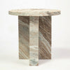 MONOLITH SOLID MARBLE SIDE TABLE SIDE TABLE Philbee Interiors 